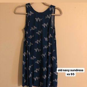Navy Sundress